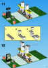 Building Instructions - LEGO - 1256 - SHELL TANK STATION: Page 9