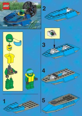 Building Instructions - LEGO - 1295 - HOVERCRAFT: Page 1