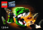 Building Instructions - LEGO - 1354 - Dino Head Attack: Page 1