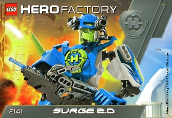 Building Instructions - LEGO - 2141 - SURGE 2.0: Page 1