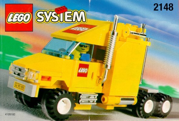 Building Instructions - LEGO - 2148 - LEGO TRUCK: Page 1