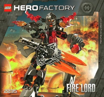 Building Instructions - LEGO - 2235 - FIRE LORD: Page 1