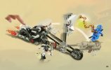 Building Instructions - LEGO - 2259 - Skull Motorbike: Page 43