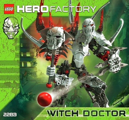 Building Instructions - LEGO - 2283 - Witch Doctor: Page 1