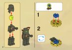 Building Instructions - LEGO - 2516 - Ninja Training Outpost: Page 2