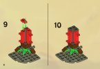 Building Instructions - LEGO - 2516 - Ninja Training Outpost: Page 8