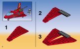 Building Instructions - LEGO - 2774 - INFLIGHT RED TIGER: Page 8