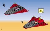 Building Instructions - LEGO - 2774 - INFLIGHT RED TIGER: Page 10