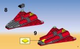 Building Instructions - LEGO - 2774 - INFLIGHT RED TIGER: Page 11