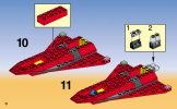 Building Instructions - LEGO - 2774 - INFLIGHT RED TIGER: Page 12