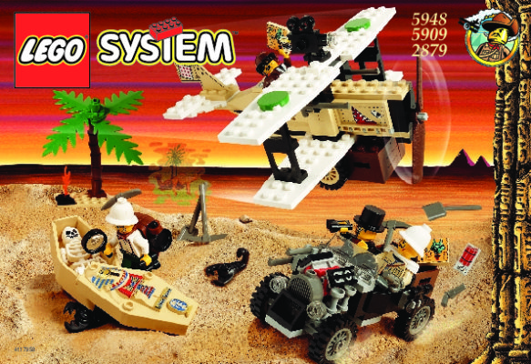 Building Instructions - LEGO - 2879 - DESERT EXPEDITION: Page 1