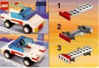 Building Instructions - LEGO - 2880 - WHITE SPORTS CAR: Page 1