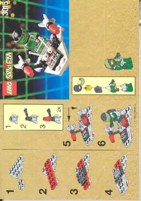 Building Instructions - LEGO - 3015 - # 1916: Page 1