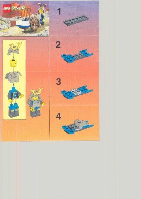 Building Instructions - LEGO - 3018 - PG1 CASTLE 3: Page 1