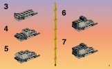 Building Instructions - LEGO - 3051 - RED DRAGON'S ATTACK: Page 3