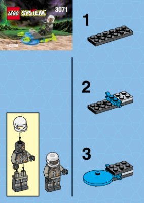 Building Instructions - LEGO - 3071 - GIGABOT HOVER: Page 1