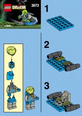 Building Instructions - LEGO - 3073 - SWARM INTRUDER: Page 1