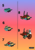 Building Instructions - LEGO - 3076 - WHITE NINJA AXE WAGON: Page 2