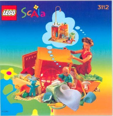 Building Instructions - LEGO - 3112 - SCALA GIGGLY NURSERY: Page 1