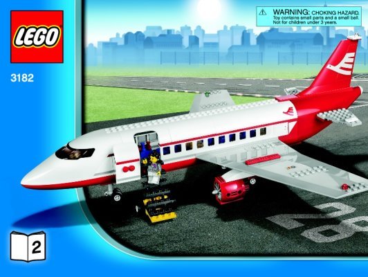 Building Instructions - LEGO - 3182 - Airport: Page 1