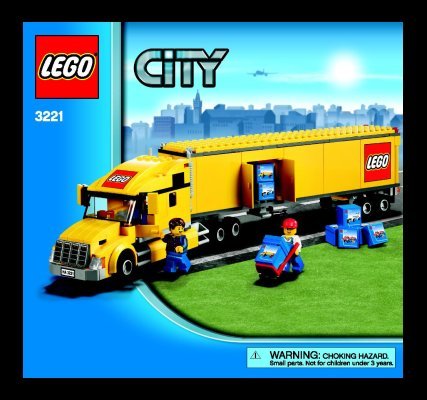 Building Instructions - LEGO - 3221 - LEGO® Truck: Page 1