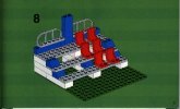 Building Instructions - LEGO - 3308 - SIDE STAND BEHIND GOAL: Page 9