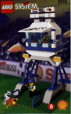 Building Instructions - LEGO - 3310 - MAIN STAND - CENTRE: Page 1