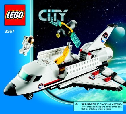 Building Instructions - LEGO - 3367 - Space Shuttle: Page 1