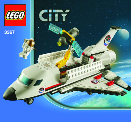 Building Instructions - LEGO - 3367 - Space Shuttle: Page 1