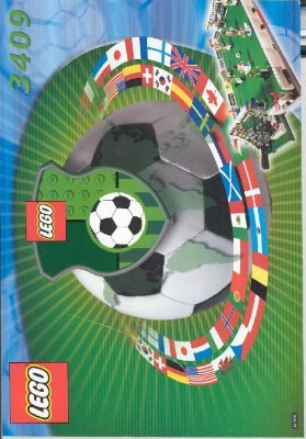 Building Instructions - LEGO - 3409 - Football Pitch: Page 1