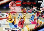 Building Instructions - LEGO - 3432 - NBA Challenge: Page 1