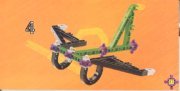 Building Instructions - LEGO - 3502 - GREEN JET PLANE: Page 17