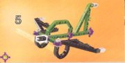 Building Instructions - LEGO - 3502 - GREEN JET PLANE: Page 18