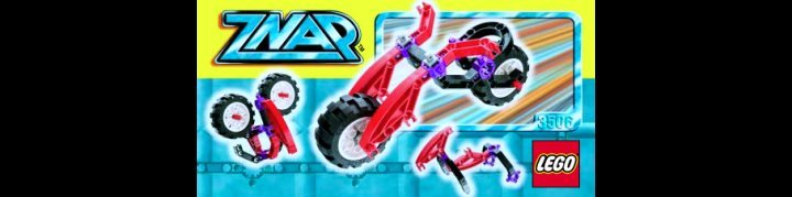 Building Instructions - LEGO - 3506 - ZNAP Road Ripper: Page 1