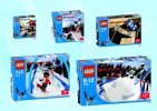 Building Instructions - LEGO - 3538 - Snowboard Boarder Cross Race: Page 28