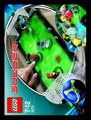 Building Instructions - LEGO - 3570 - Street Soccer: Page 1