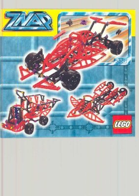 3581 - RED FORMULA 1 RACER W.STORAGE