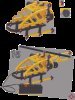 Building Instructions - LEGO - 3591 - GREEN HELOCOPTER TRANSP.W.MOTO: Page 73