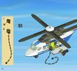 Building Instructions - LEGO - 3658 - Police Helicopter: Page 56