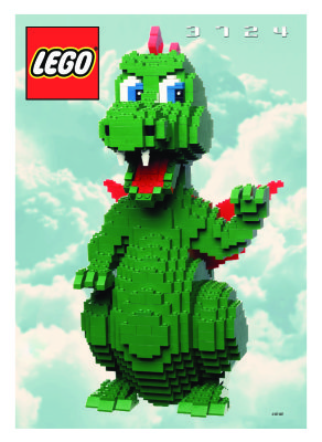 Building Instructions - LEGO - 3724 - LEGO DRAGON: Page 1