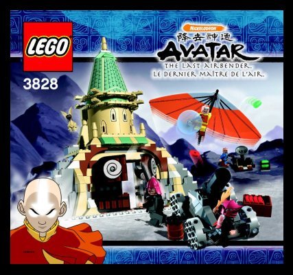 Building Instructions - LEGO - 3828 - Air Temple: Page 1