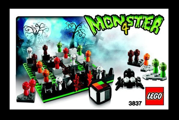 Building Instructions - LEGO - 3837 - Monster 4: Page 1