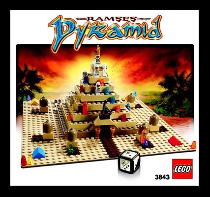 Building Instructions - LEGO - 3843 - Ramses Pyramid: Page 1