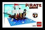 Building Instructions - LEGO - 3848 - Pirate Plank: Page 1