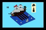 Building Instructions - LEGO - 3848 - Pirate Plank: Page 19