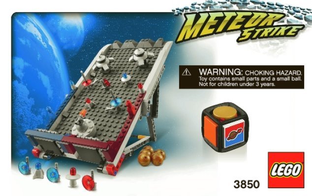 Building Instructions - LEGO - 3850 - Meteor Strike: Page 1