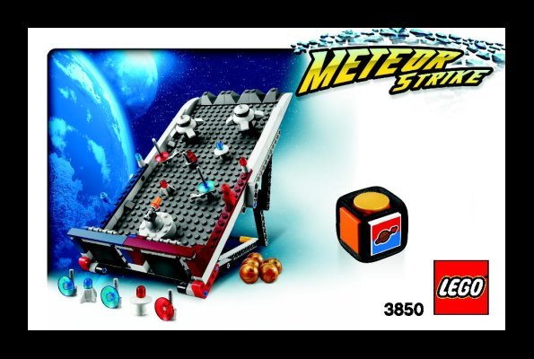 Building Instructions - LEGO - 3850 - Meteor Strike: Page 1