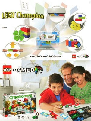 Building Instructions - LEGO - 3861 - LEGO® Champion: Page 1