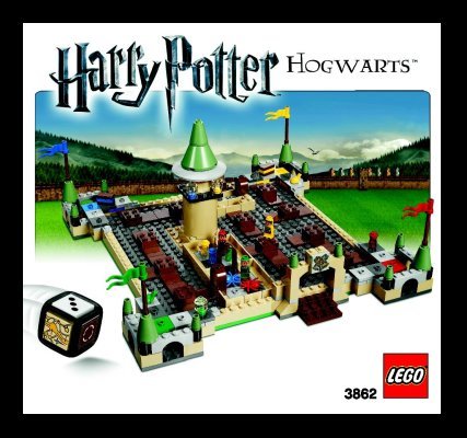 Building Instructions - LEGO - 3862 - LEGO® Harry Potter™ Hogwarts™: Page 1