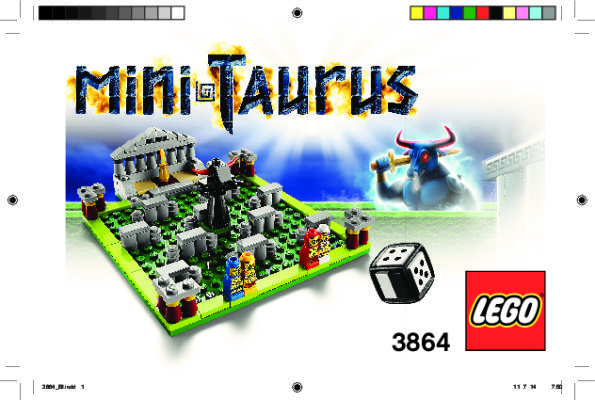 Building Instructions - LEGO - 3864 - Mini-Taurus: Page 1